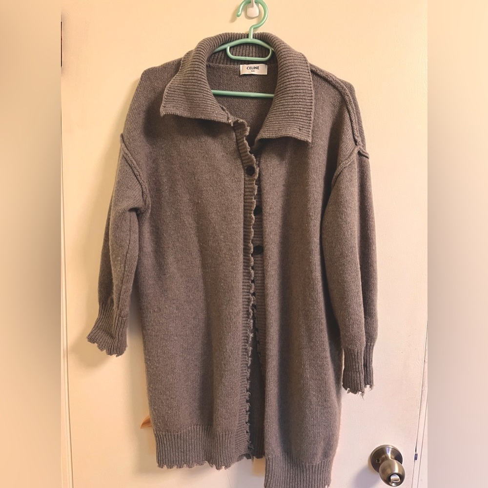 Celine sweat, almost new, 100% wool